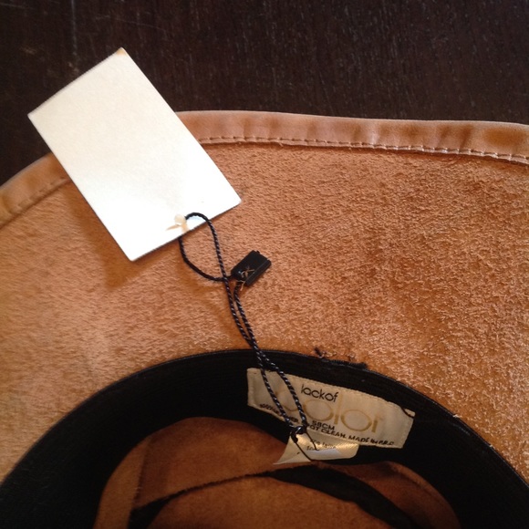 SOOLD Lack of color boho chic leather hat ! - Picture 3 of 8